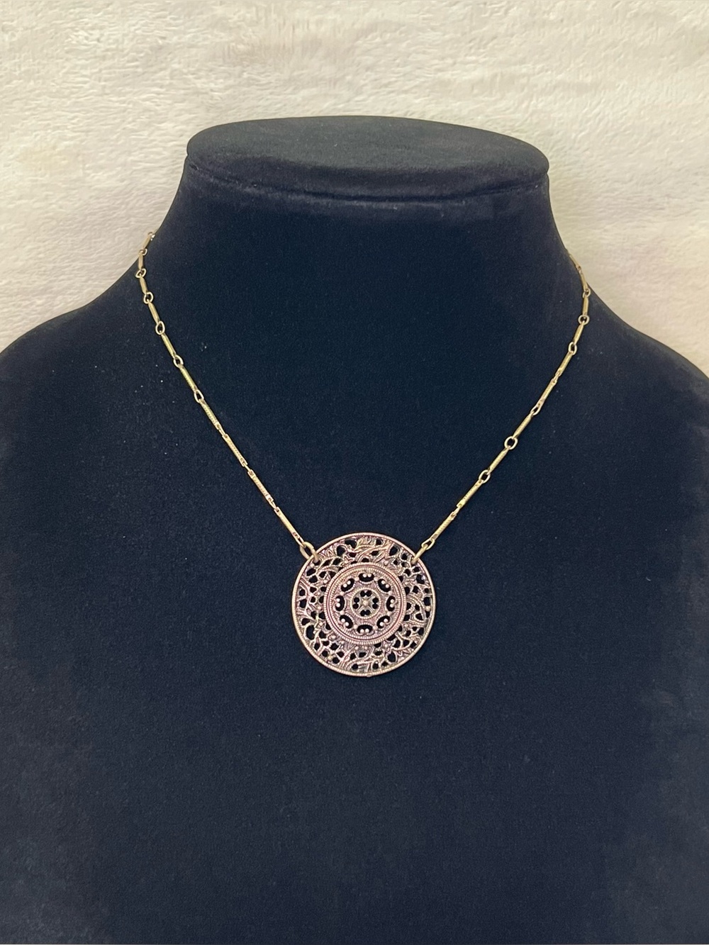 Filigree Medallion Axcess by Liz Claiborne Necklace